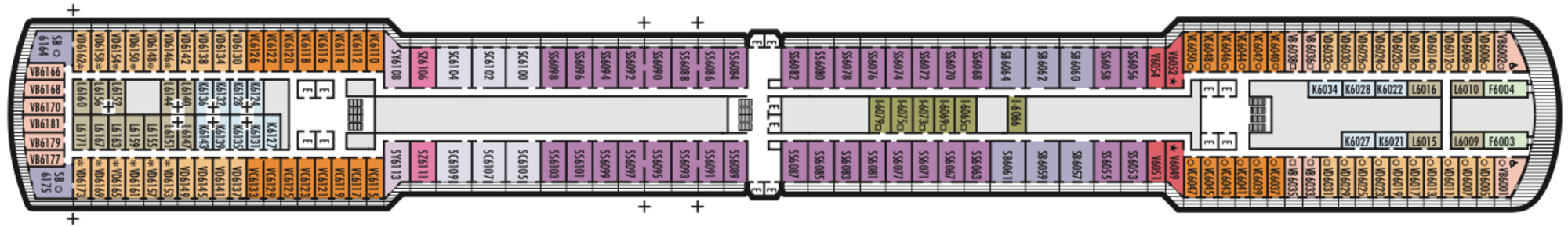 Deck 7 - Rotterdam plan